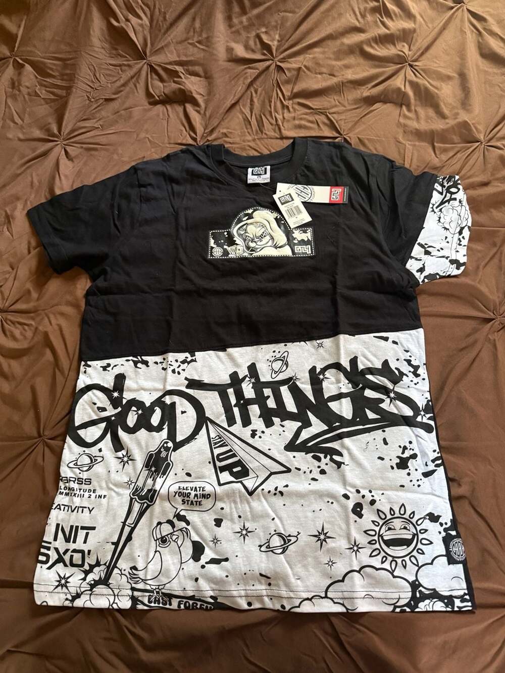 GTL4 Good Things Last 4Ever Graphic Short Sleeve T-Shirt
